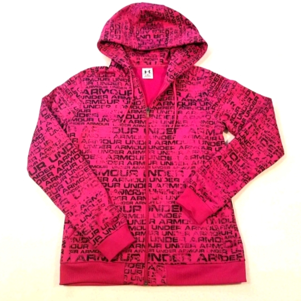 RARE UNDER ARMOUR ZIP UP HOODIE SIZE M